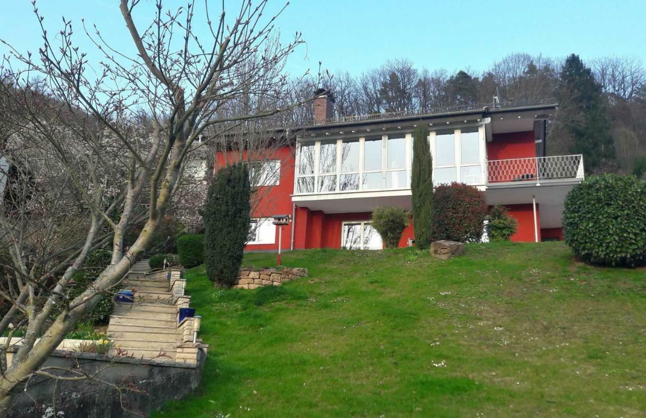 Ferienwohnung Casa Rossa Neckarsteinach Zewnętrze zdjęcie