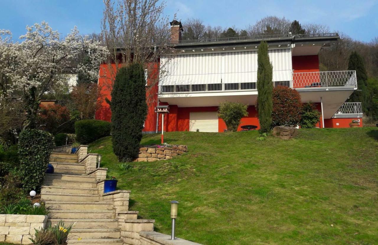 Ferienwohnung Casa Rossa Neckarsteinach Zewnętrze zdjęcie
