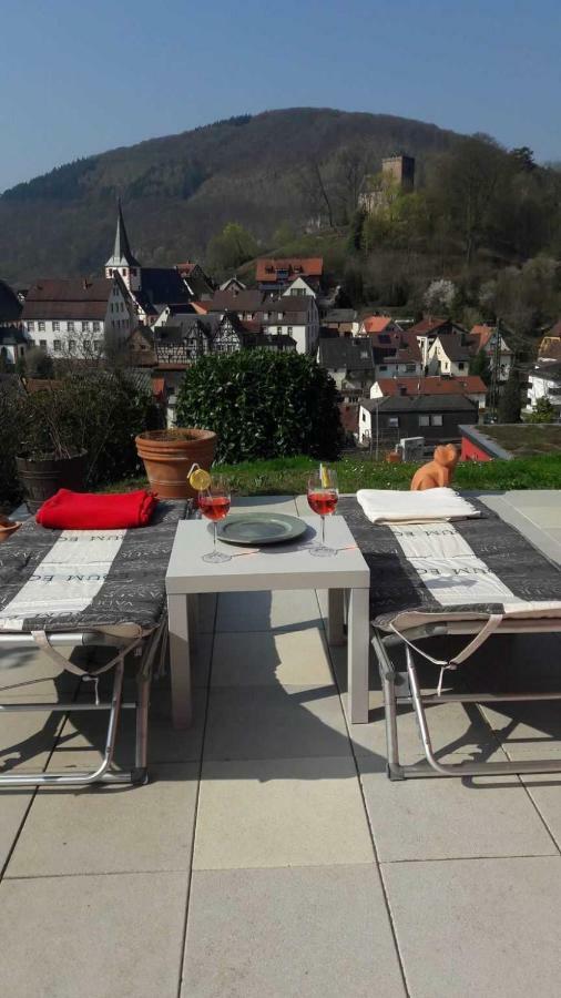 Ferienwohnung Casa Rossa Neckarsteinach Zewnętrze zdjęcie